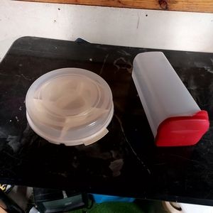 Collection of asst food containers as pictured